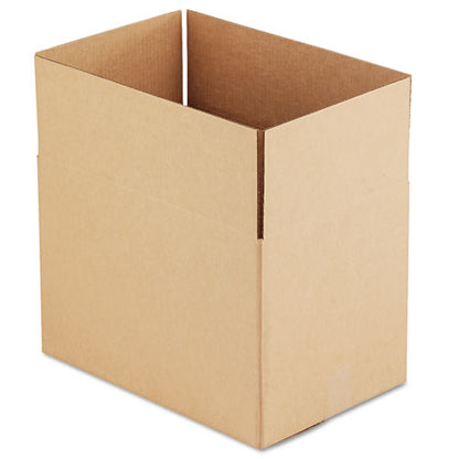 Fixed-depth Corrugated Shipping Boxes, Regular Slotted Container (rsc), 12" X 18" X 12", Brown Kraft, 25/bundle