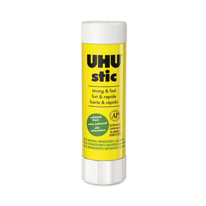 Stic Permanent Glue Stick, 1.41 Oz, Applies And Dries Clear