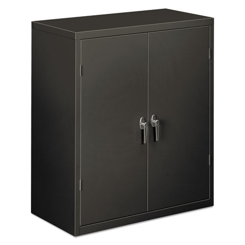 Assembled Storage Cabinet, 36w X 18.13d X 41.75h, Charcoal