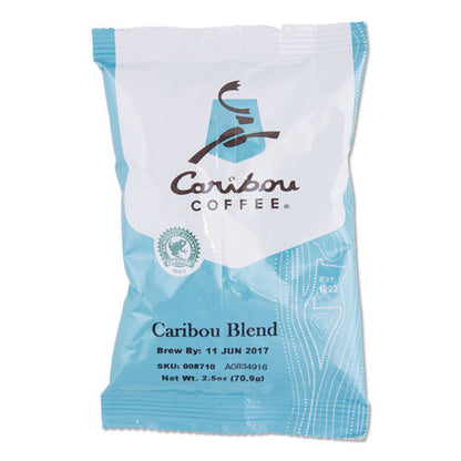 Caribou Blend Ground Coffee, 2.5 Oz, 18/carton