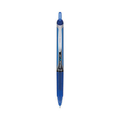 Precise V7rt Roller Ball Pen, Retractable, Fine 0.7 Mm, Blue Ink, Blue Barrel