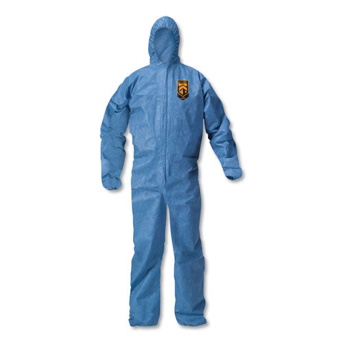 A20 Breathable Particle Protection Coveralls, X-large, Blue, 24/carton