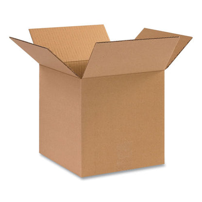 Fixed-depth Shipping Boxes, Regular Slotted Container (rsc), 10" X 10" X 10", Brown Kraft, 25/bundle