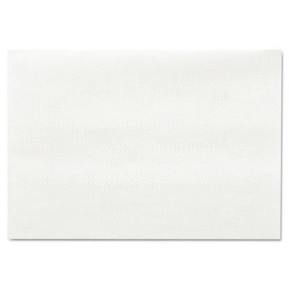 Masslinn Shop Towels, 1-ply, 12 X 17, Unscented, White, 100/pack, 12 Packs/carton