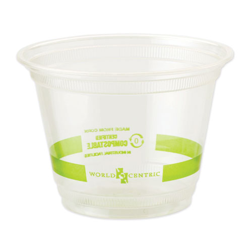 Pla Clear Cold Cups, 9 Oz, Clear, 1,000/carton