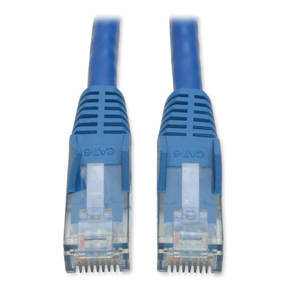 Cat6 Gigabit Snagless Molded Patch Cable, 1 Ft, Blue