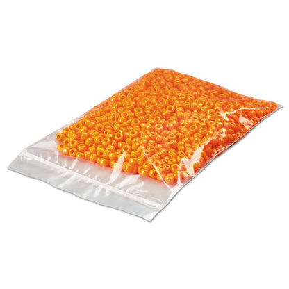 Reclosable Poly Bags, Zipper-style Closure, 2 Mil, 6" X 6", Clear, 1,000/carton