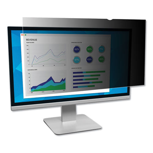 Frameless Blackout Privacy Filter For 19" Widescreen Flat Panel Monitor, 16:10 Aspect Ratio