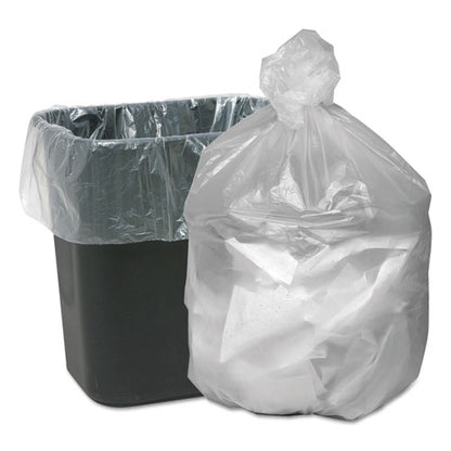 Waste Can Liners, 16 Gal, 6 Mic, 24" X 31", Natural, 50 Bags/roll, 20 Rolls/carton