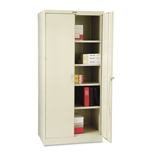 78" High Deluxe Cabinet, 36w X 24d X 78h, Putty