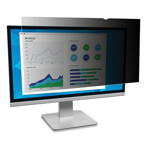 Frameless Blackout Privacy Filter For 19.5" Widescreen Flat Panel Monitor, 16:10 Aspect Ratio