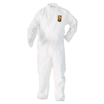 A20 Breathable Particle Protection Coveralls, Zip Closure, 2x-large, White