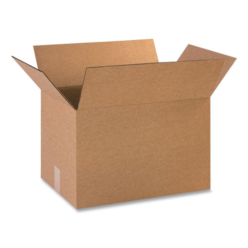Fixed-depth Shipping Boxes, Regular Slotted Container (rsc), 12" X 18" X 12", Brown Kraft, 25/bundle