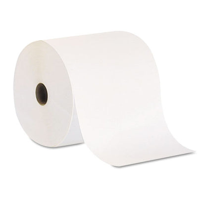 Pacific Blue Basic Nonperforated Paper Towel Rolls, 1-ply, 7.88" X 800 Ft, White, 6 Rolls/carton