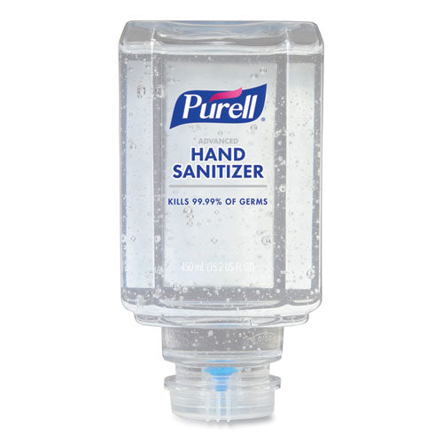 Advanced Hand Sanitizer Gel, For Es1, 450 Ml Refill, Clean Scent, 6/carton