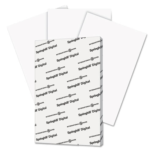 Digital Index White Card Stock, 92 Bright, 110 Lb Index Weight, 11 X 17, White, 250/pack