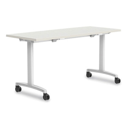 Workplace2.0 Nesting Training Table, Rectangular, 60w X 24d X 29.5h, Silver Mesh