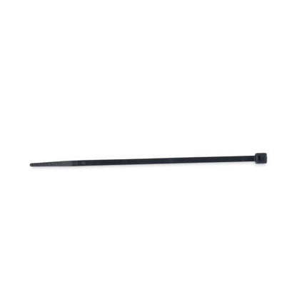 Nylon Cable Ties, 4 X 0.06, 18 Lb, Black, 1,000/pack