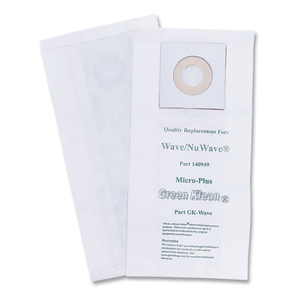 Replacement Vacuum Bags, Fits Windsor Chariot Ivac/nuwave, 10/pack