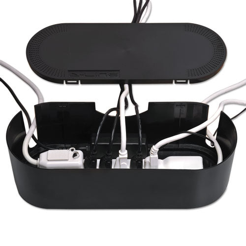 Large Cable Tidy Units, 16.5" X 6.5" X 5.25", Black
