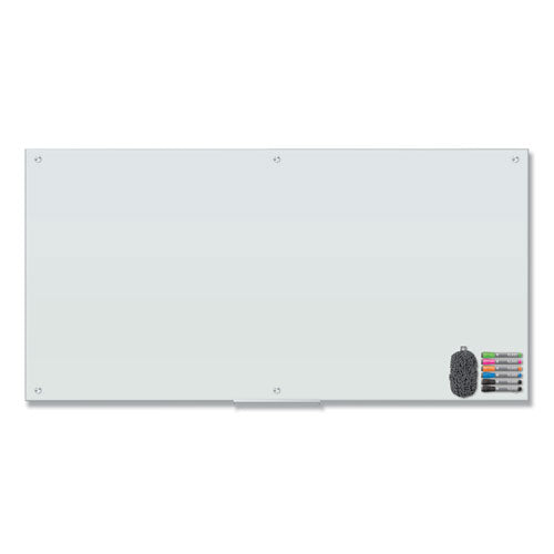 Magnetic Glass Dry Erase Board Value Pack, 70 X 35, White