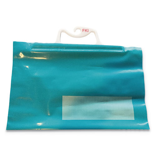 Prescription Organizing Bags For Medical Cabinet, 14" X 15", Blue, 50/pack