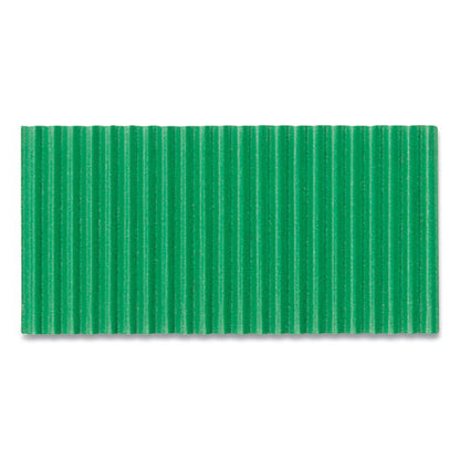 Corobuff Corrugated Paper Roll, 48" X 25 Ft, Emerald Green