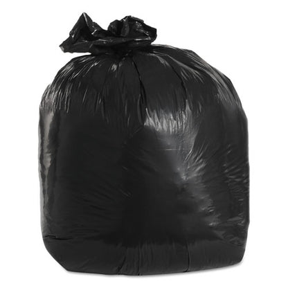 Low-density Can Liners, 20 Gal, 1.25 Mil, 30" X 36", Black, 100/carton