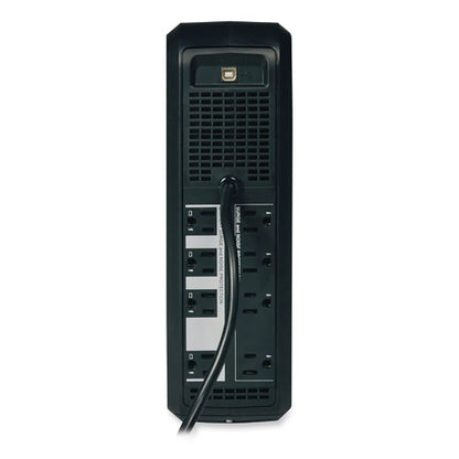 Omnismart Lcd Line-interactive Ups Tower, 8 Outlets, 900 Va, 870 J