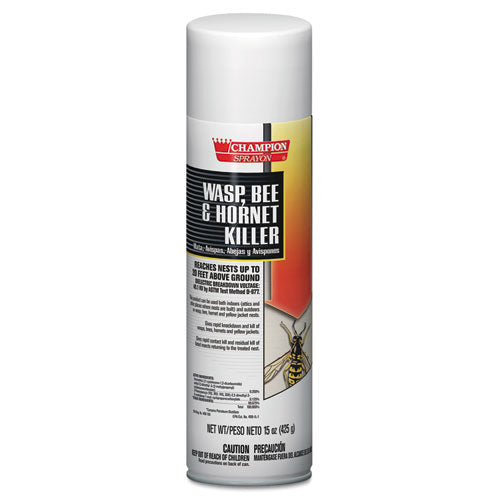 Champion Sprayon Wasp, Bee And Hornet Killer, 15 Oz Aerosol Spray, 12 ...