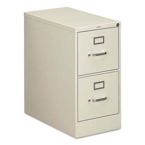 310 Series Vertical File, 2 Letter-size File Drawers, Light Gray, 15" X 26.5" X 29"