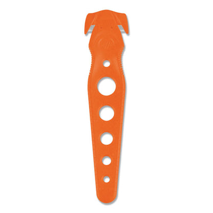 Safety Cutter, 1.2" Blade, 5.75" Plastic Handle, Orange, 5/pack