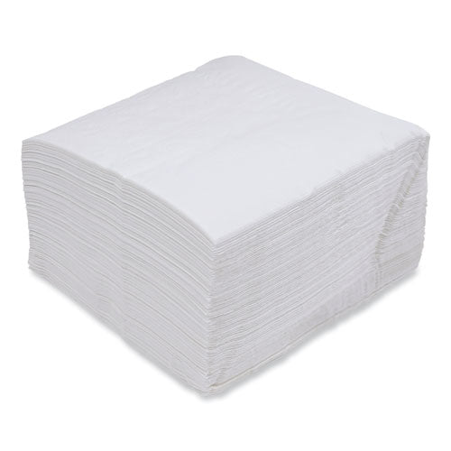 Dinner Napkin, 1-ply, 17 X 17, White, 250/pack, 12 Packs/carton