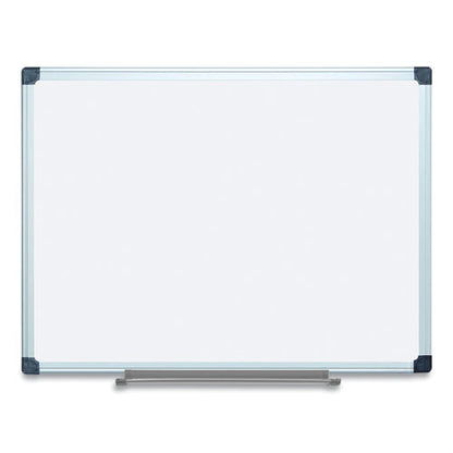 Porcelain Value Dry Erase Board, 36 X 48, White Surface, Silver Aluminum Frame