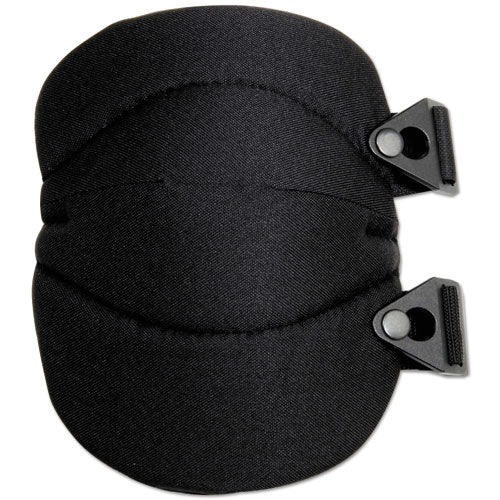 Proflex 230 Wide Soft Cap Knee Pad, Buckle Closure, One Size Fits Most, Black