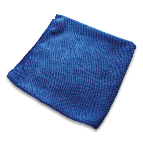 Lightweight Microfiber Cloths, 16 X 16, Blue, 240/carton
