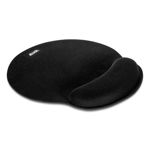 Mousepad Pro Memory Foam Mouse Pad With Wrist Rest, 9 X 10, Black