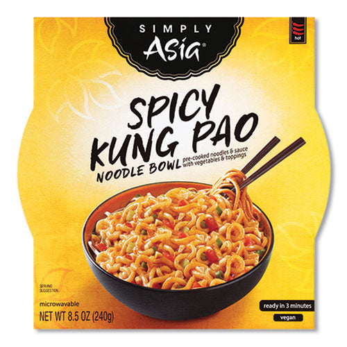 Simply Asia Spicy Kung Pao Noodle Bowl, 8.5 Oz, 6/carton