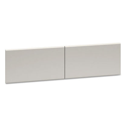 38000 Series Hutch Flipper Doors For 60"w Open Shelf, 30w X 15h, Light Gray