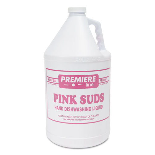 Premier Pink-suds Pot And Pan Cleaner, 1 Gal, Bottle, 4/carton