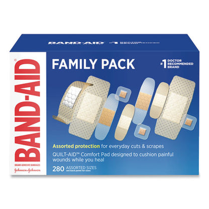 Sheer/wet Adhesive Bandages, Assorted Sizes, 280/box