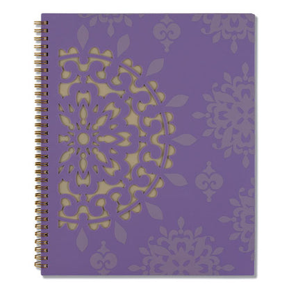 Vienna Weekly/monthly Appointment Book, Vienna Geometric Artwork, 11 X 8.5, Purple/tan Cover, 12-month (jan To Dec): 2024