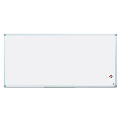 Earth Gold Ultra Magnetic Dry Erase Boards, 96 X 48, White Surface, Silver Aluminum Frame