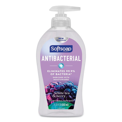 Antibacterial Hand Soap, White Tea And Berry Fusion, 11.25 Oz Pump Bottle