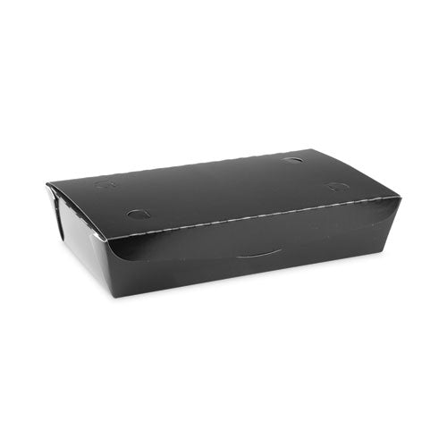 Earthchoice Onebox Paper Box, 55 Oz, 9 X 4.85 X 2, Black, 100/carton