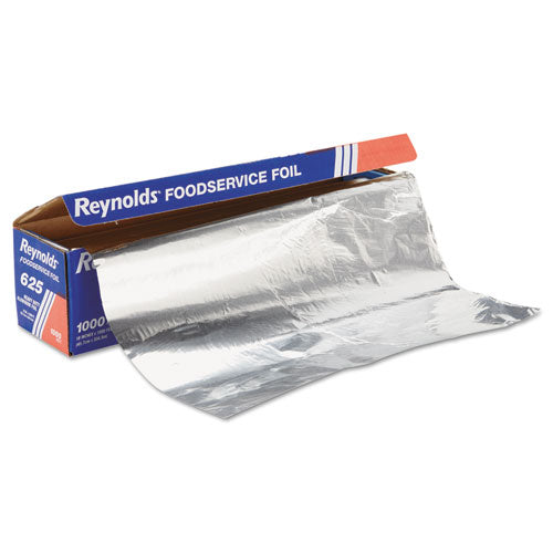 Heavy Duty Aluminum Foil Roll, 18" X 1,000 Ft, Silver