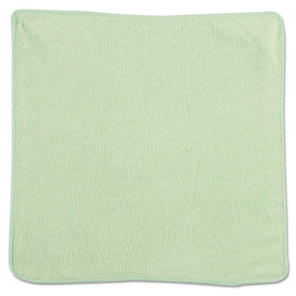 Microfiber Cleaning Cloths, 12 X 12, Green, 24/pack