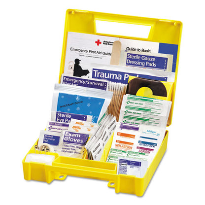 Essentials First Aid Kit For 5 People, 138 Pieces, Plastic Case