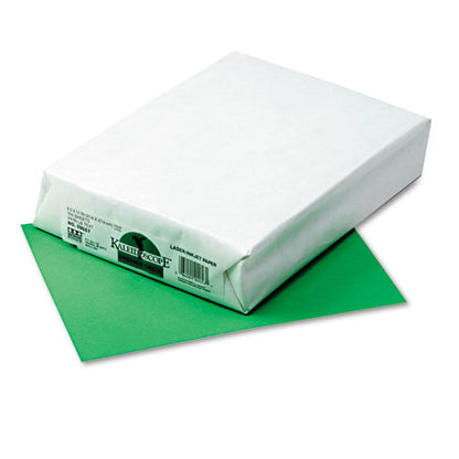 Kaleidoscope Multipurpose Colored Paper, 24 Lb Bond Weight, 8.5 X 11, Emerald Green, 500/ream