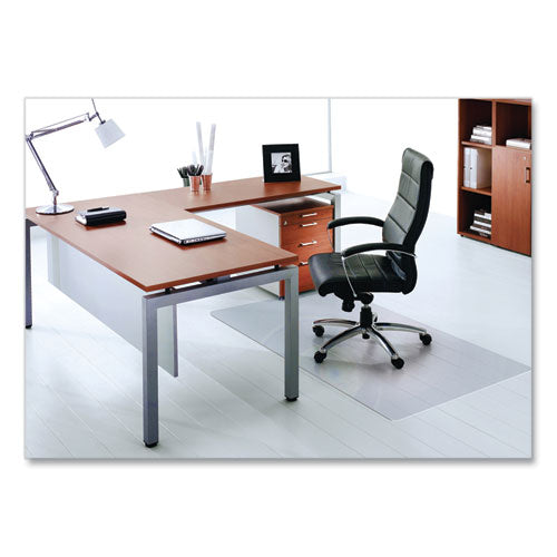 Cleartex Ultimat Polycarbonate Chair Mat For Hard Floors, 48 X 60, Clear